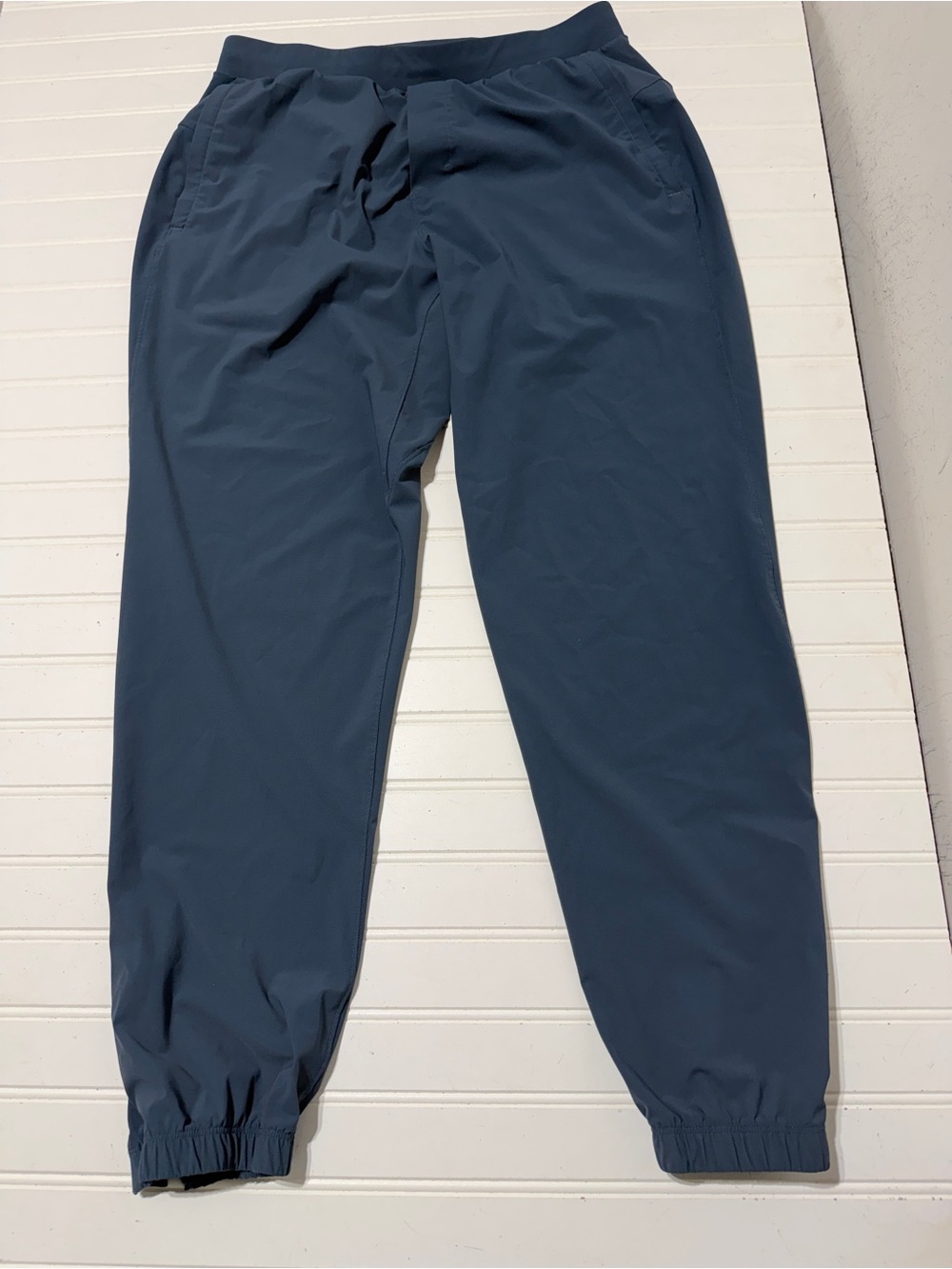lululemon athletica Men's Slate Blue Elastic Cuff Joggers